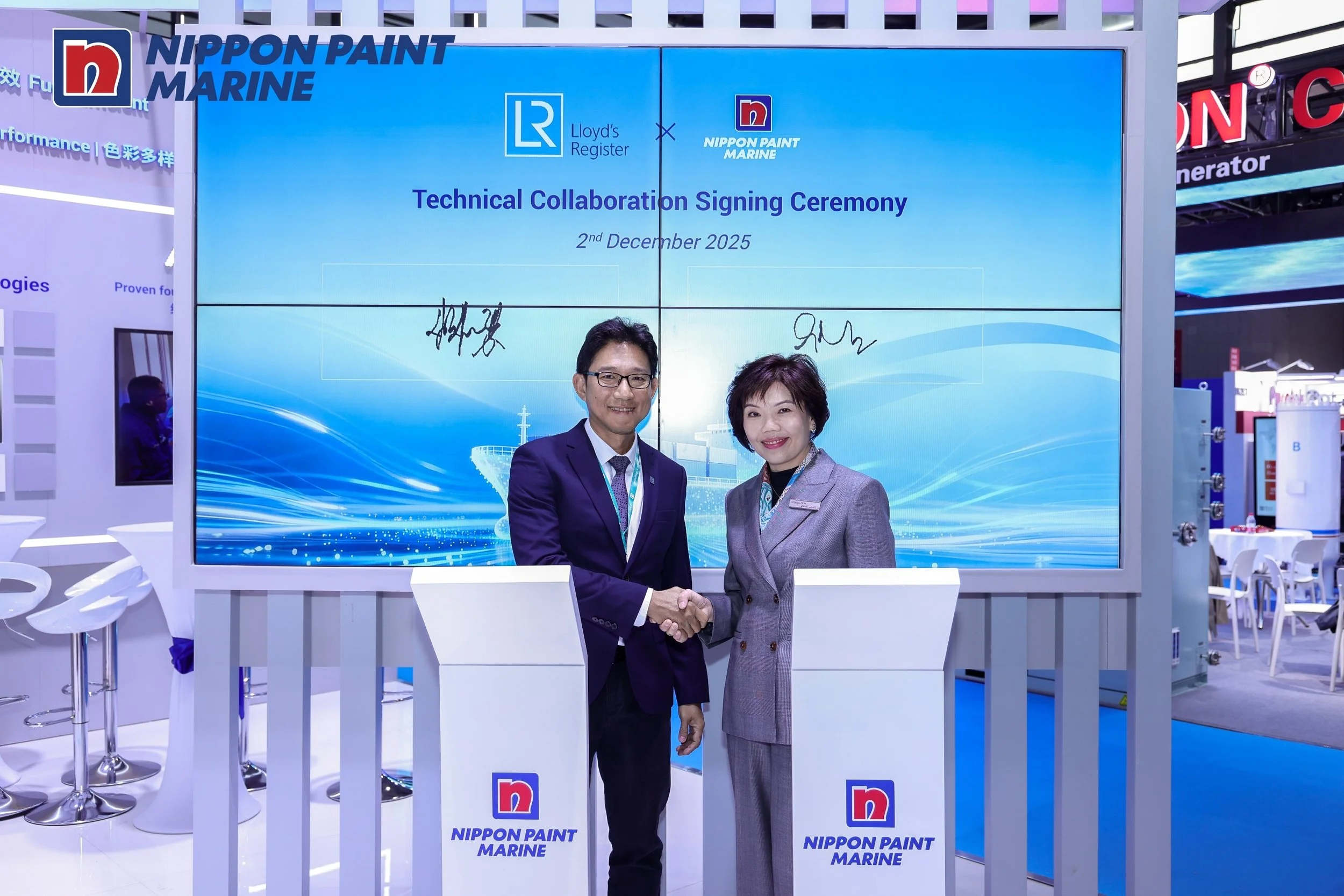 Nippon Paint Marine and Lloyd’s Register sign technical collaboration to assess hull coating performance