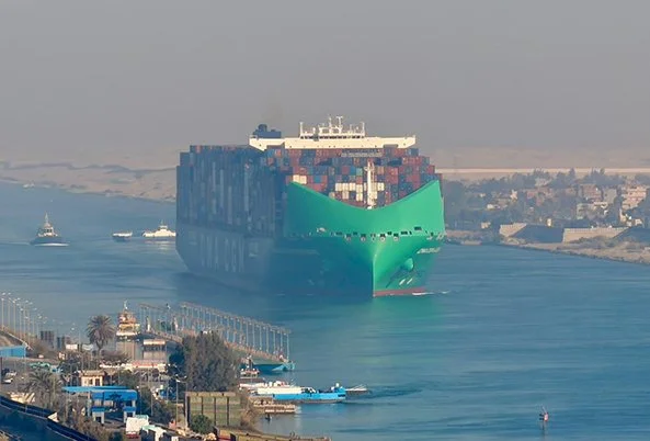 Suez Canal welcomes return of large container carriers