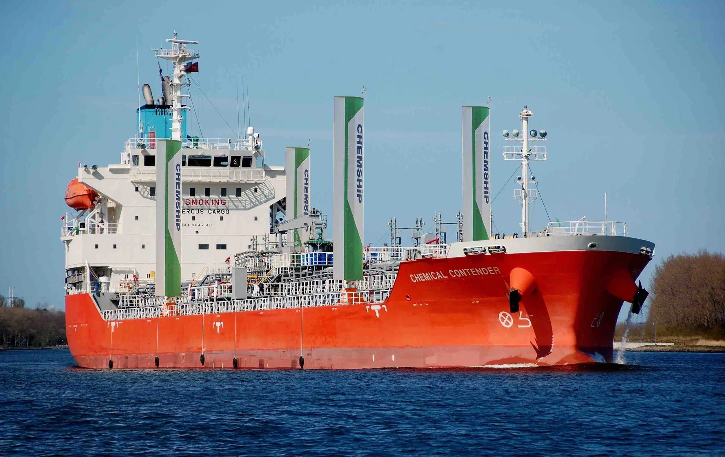 Chemship places repeat order with Econowind for VentoFoils on two more vessels