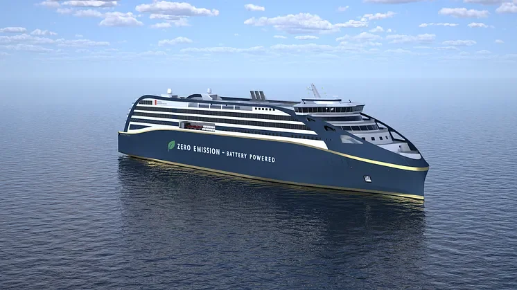 Kongsberg Maritime study highlights strong potential for fully electric RoPax vessels across key European routes