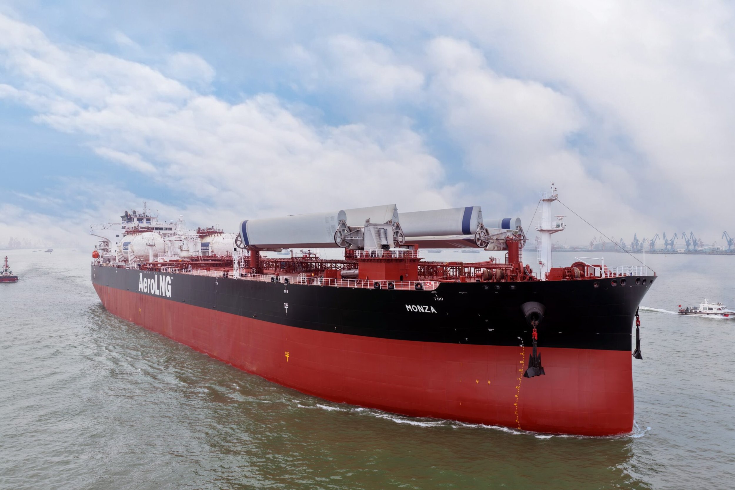 Union Maritime takes delivery of third LNG dual-fuel LR2 tanker fitted with WindWings