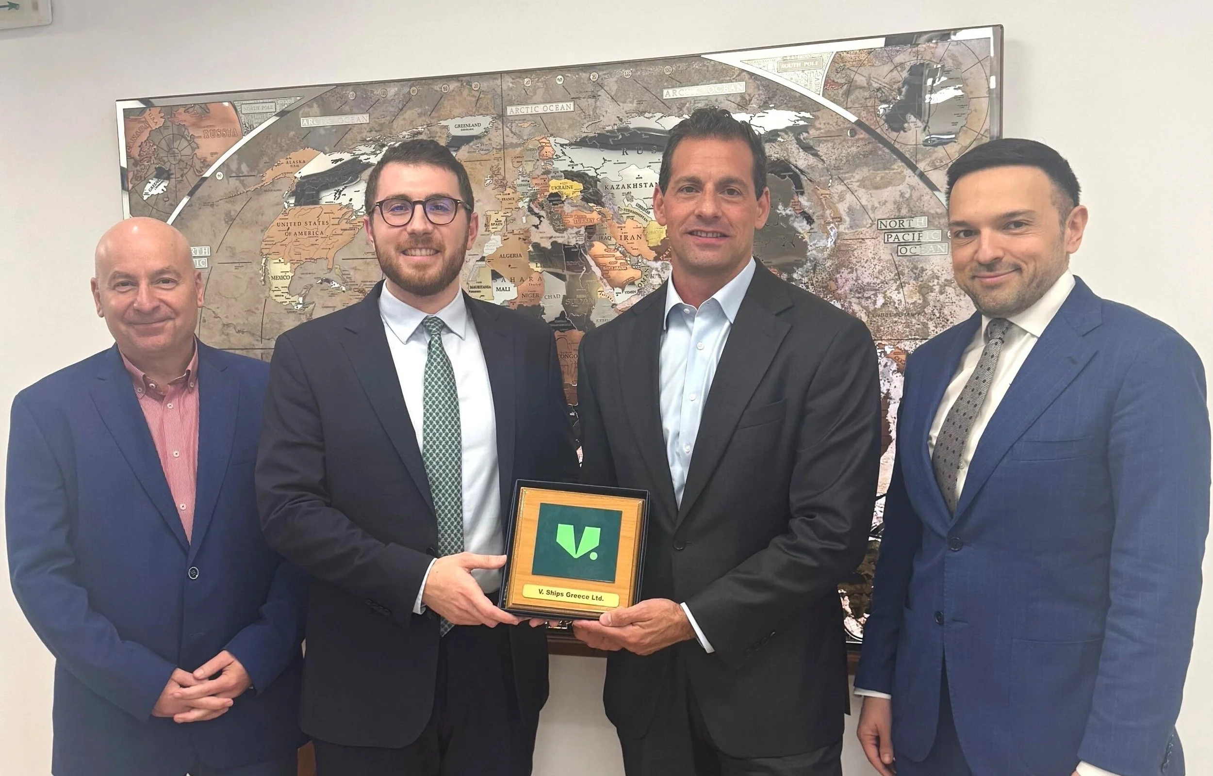 V.Ships appointed by Silk Searoad to manage &nbsp;bulk and tanker fleet