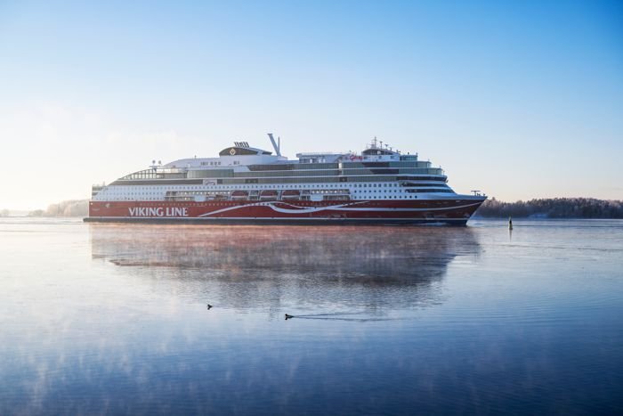 Ports of Stockholm and Turku mark two years of work on green shipping corridor with Viking Line