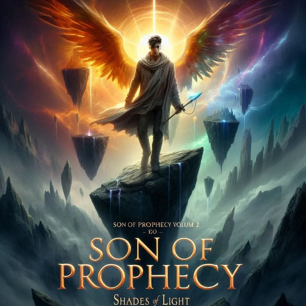 Son of Prophecy Volume 2 - Shades of Light book cover, 750x455 pixels, without titles.png