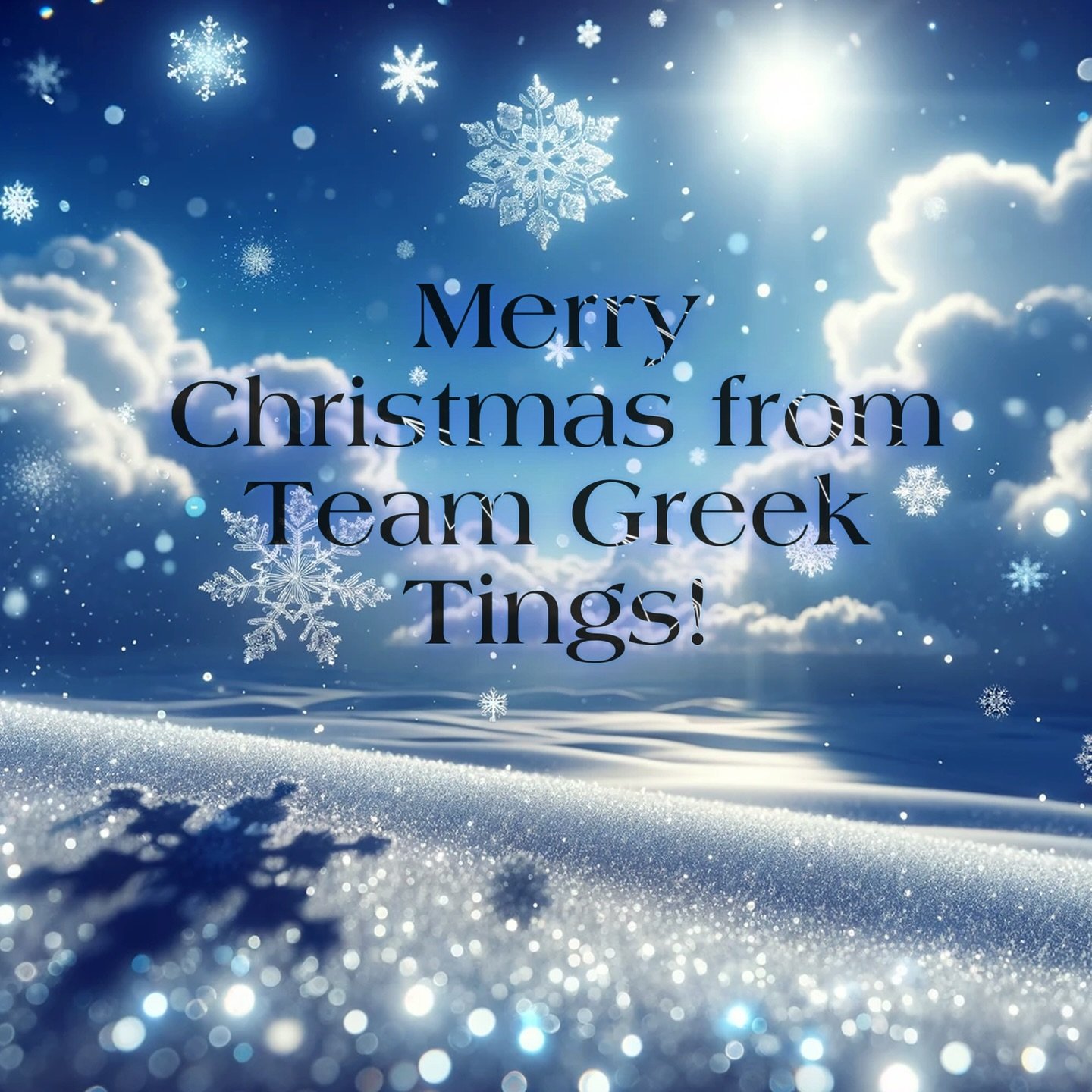 Merry Christmas, Xronia Polla, Happy Holidays, Feliz Navidad to one and all!! Sorry it&rsquo;s a bit late but we had an extremely busy Christmas Day! Pulling off our biggest catering event to date with raving reviews to come! See you all in the New Y