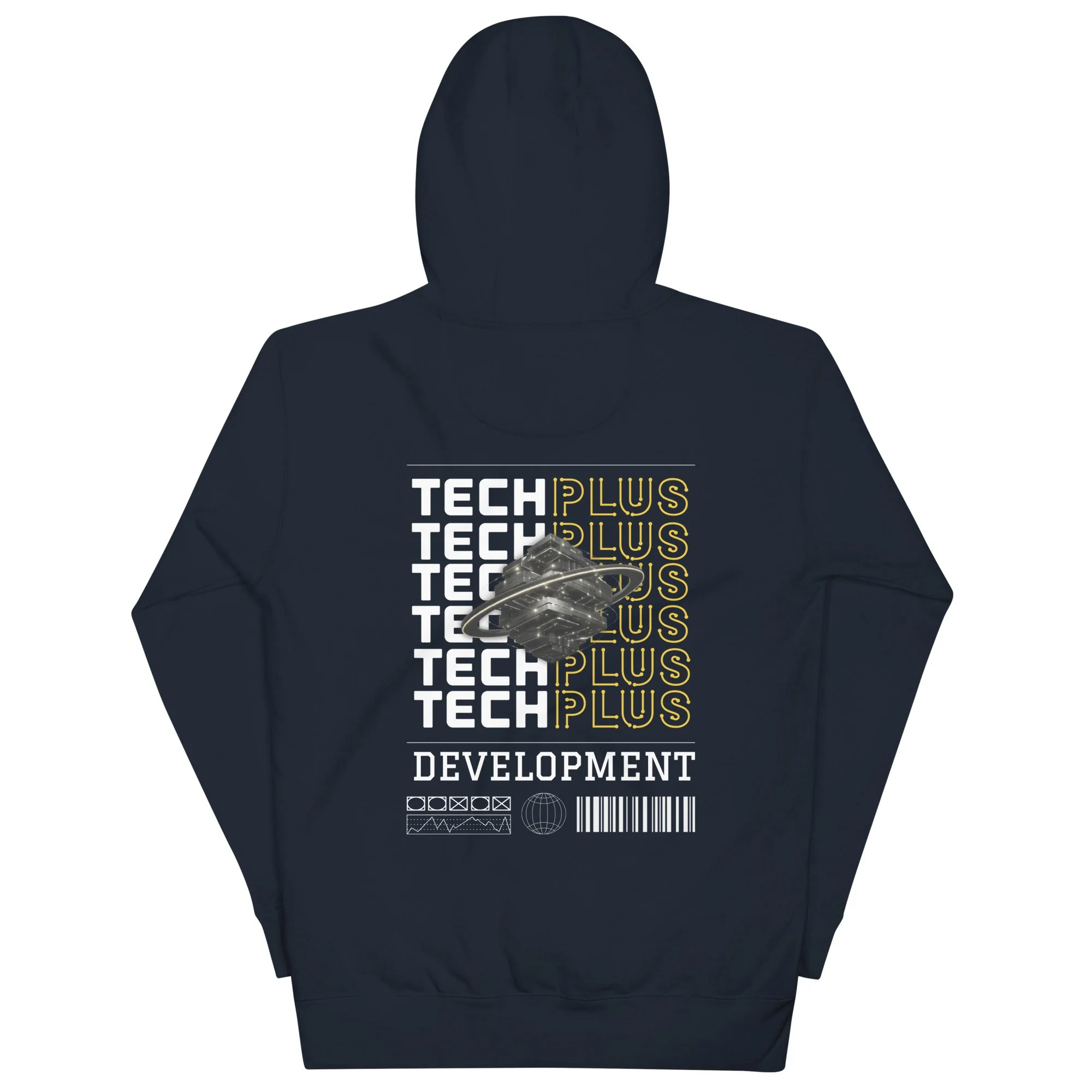 Development Hoodie - Front/Back Datacenter Planet