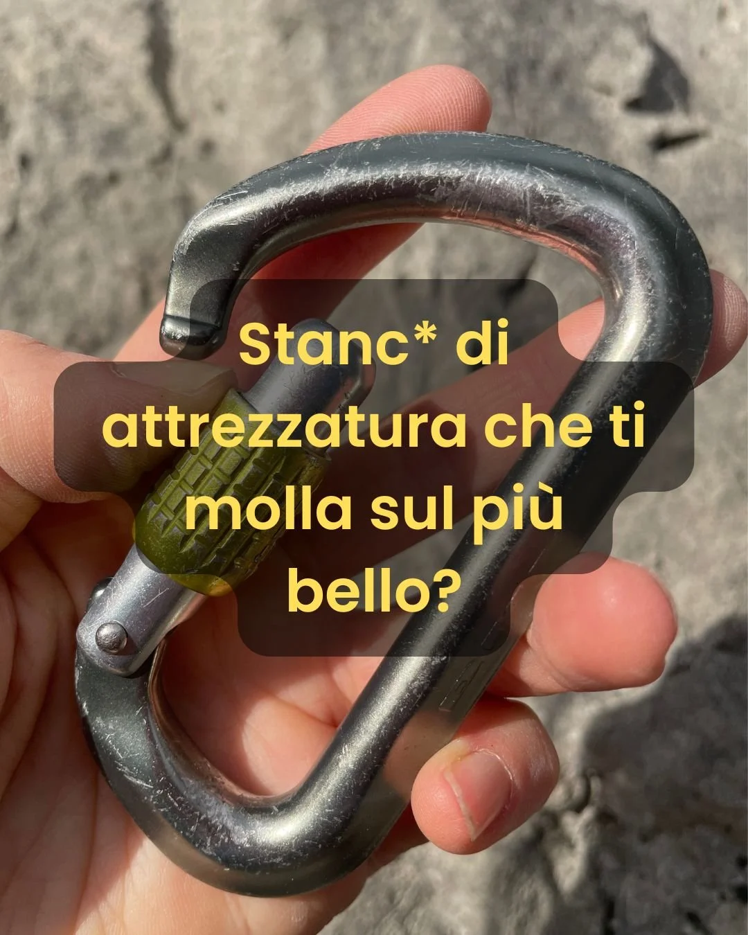 Investire in gear duraturo &egrave; una scelta tecnica, etica e pratica. Significa avere pi&ugrave; fiducia quando sei in parete, sprecare meno e risparmiare nel lungo periodo.

Nel nostro nuovo blog post firmato da Alberto Silvestrini, esploriamo i 