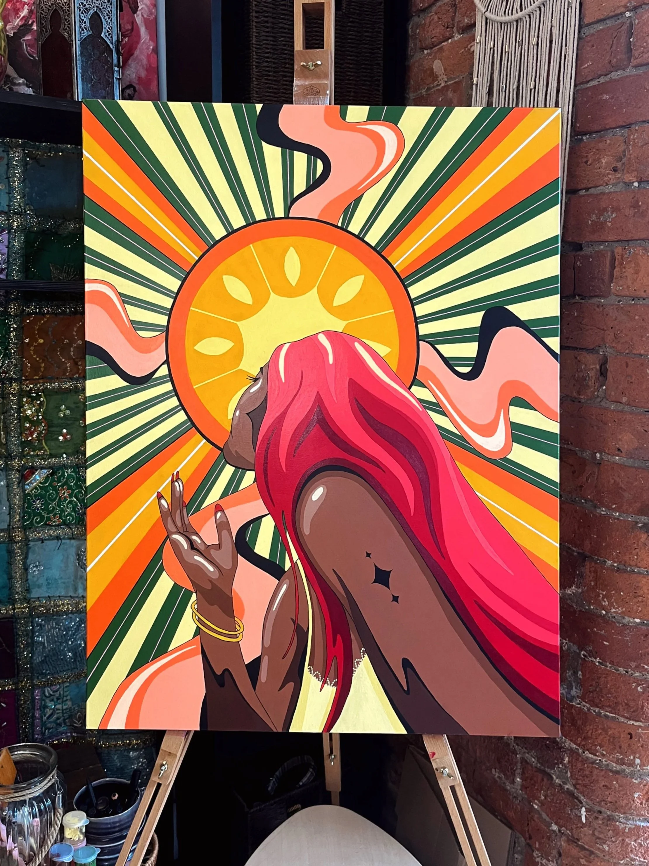 Solstice Original Canvas