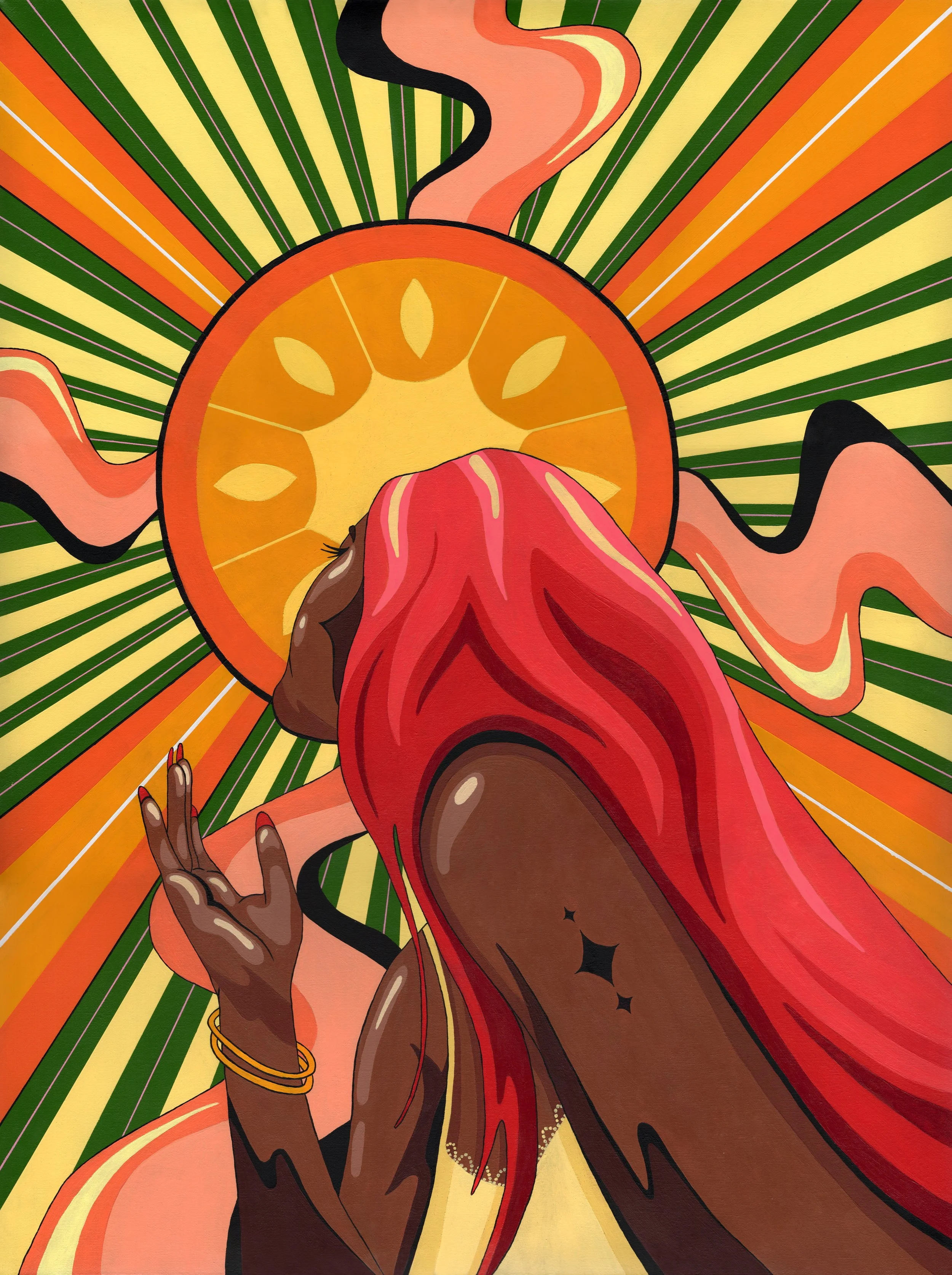 Solstice Original Canvas
