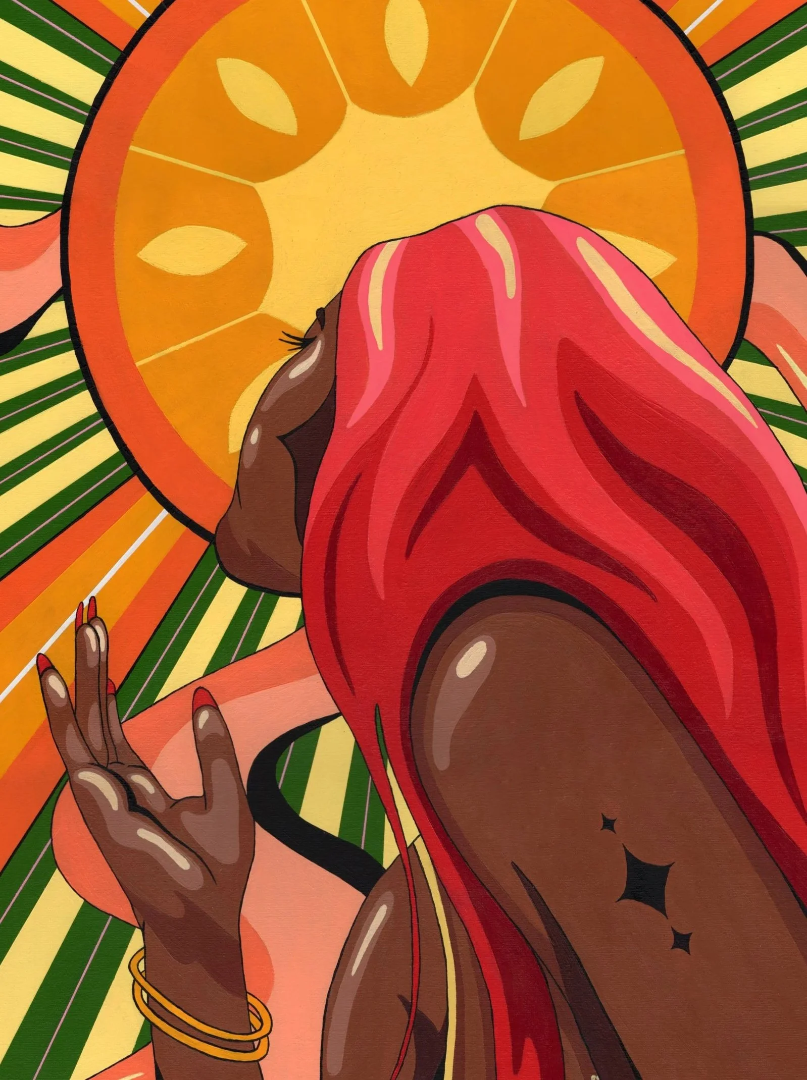 Solstice Original Canvas