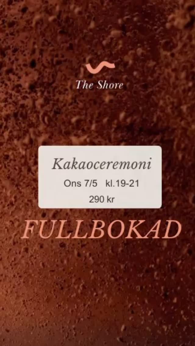 Vi är så glada över att ni är många som vill komma på våra event. Är DU sugen på nya upplevelser? Kolla in kommande event via länken i bion, och missa framför allt inte lördagens event