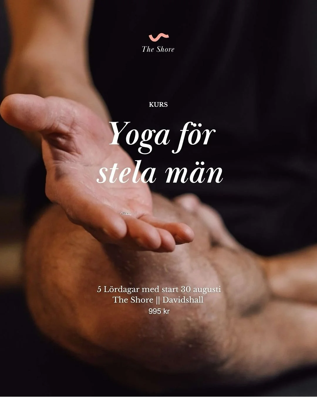 🧘‍♂️ Yoga för stela män – 5 veckor
Stel? Perfekt. Den här kursen är just för dig.
Ingen tidigare erfarenhet krävs – bara en vilja att känna sig lite mjukare i kroppen (och kanske i sinnet ocks&arin