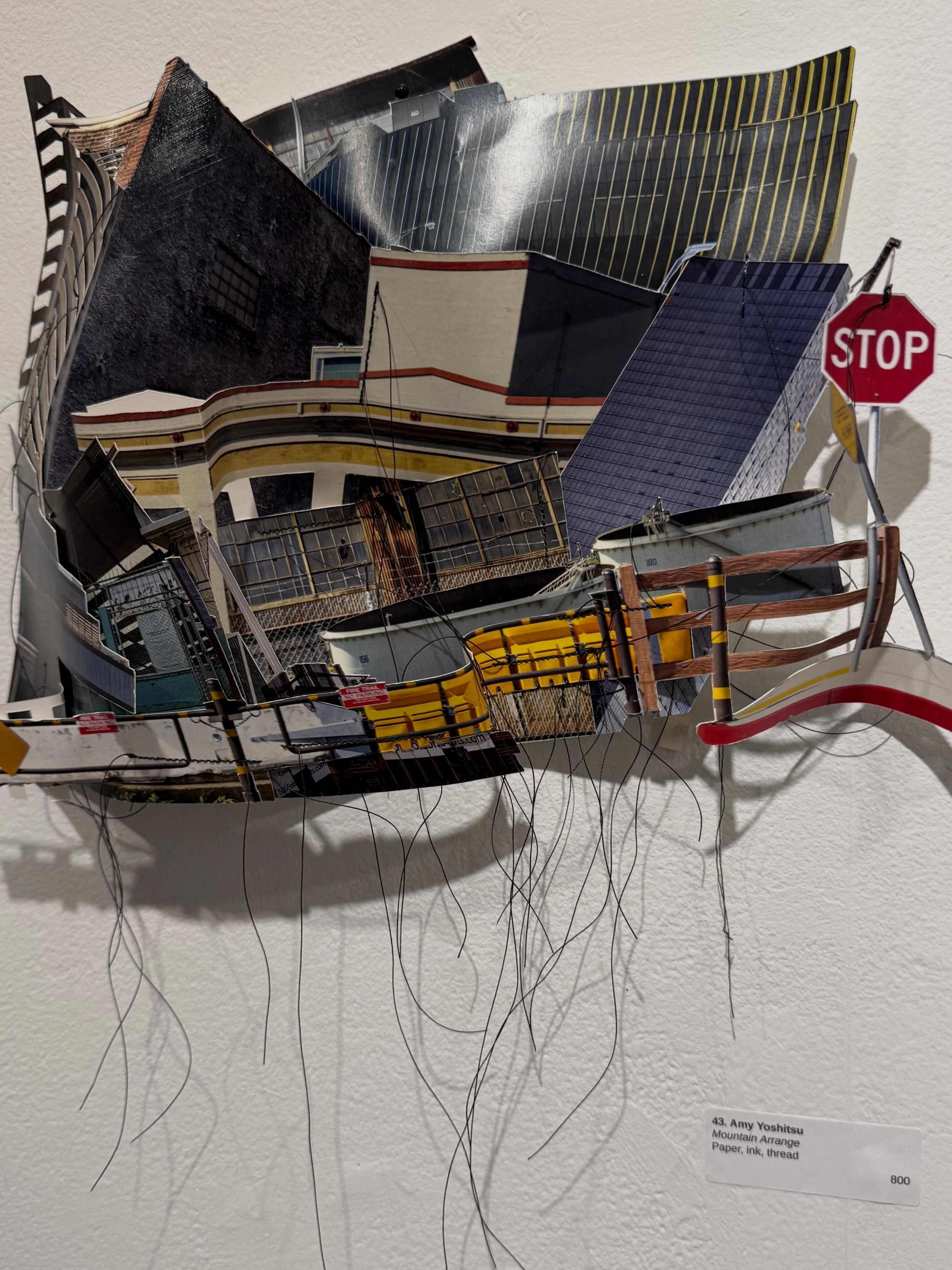 It is  a wonderful to have one of my works among those  on display at @garrisonartcenter  exhibit &lsquo;Looking Out from Within&rsquo;  It runs till November 22nd.  Scenes and some of my favorites from the opening reception.

1). Mountain Arrange. @