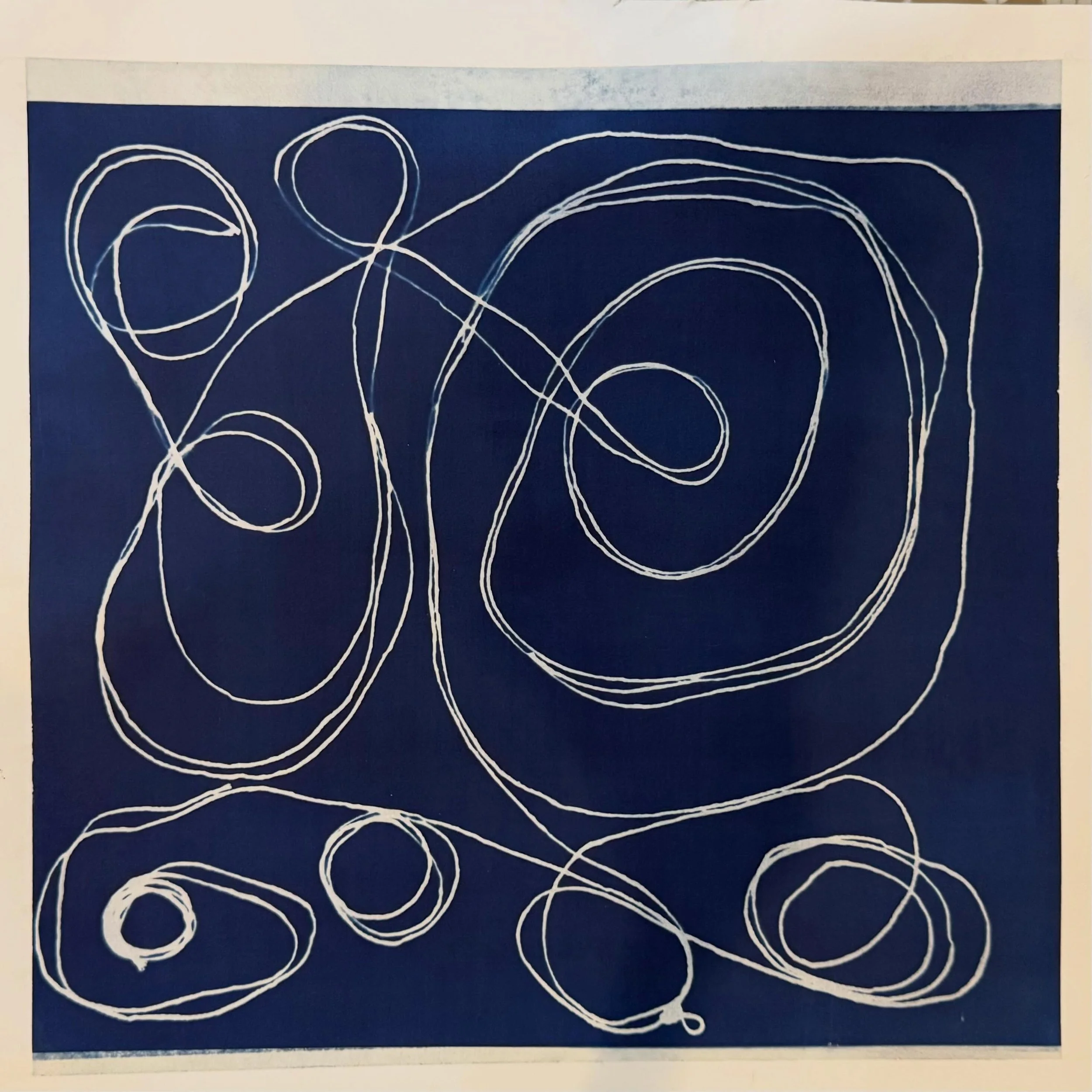 My countless thank yous to @bronxethics , @riverdale_art_association , and the workshop participants for helping me to share the joy of cyanotype making.  We covered just a few of the possibilities with the medium.  I was very lucky  again to witness
