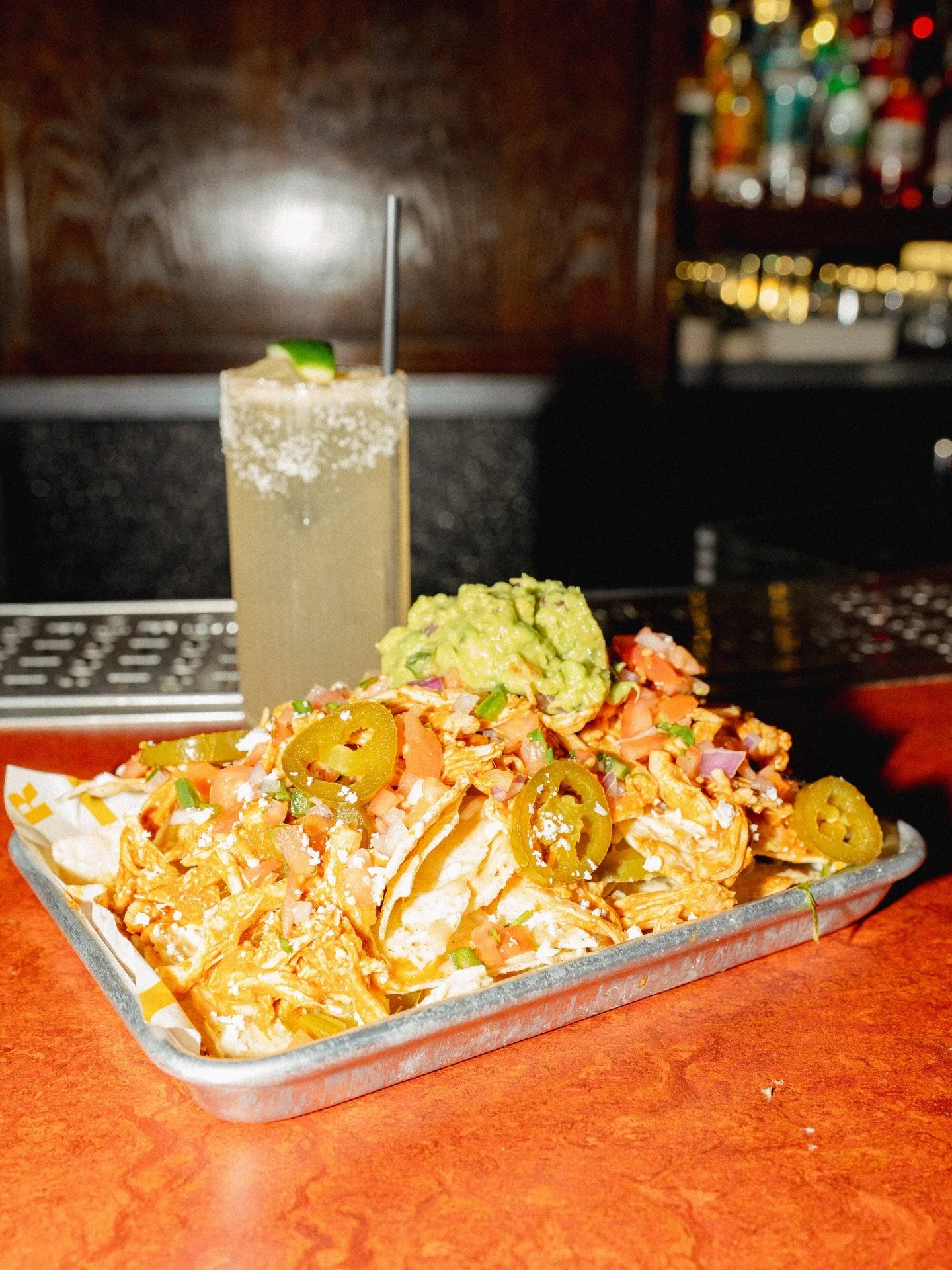 ICYMI: We also have a new delicious &amp; fiery snack for you! Meet our Chicken Tinga Nachos! 😋 The best bar snack for sharing&hellip; or not. 🤭

📍Washington, D.C.

Bar Betsie cocktail bar in Washington DC, Trendy cocktail lounge near Union Market