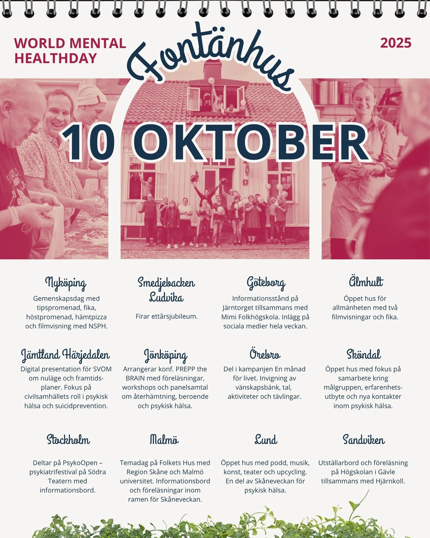 &Aring;rets tema f&ouml;r V&auml;rldsdagen f&ouml;r psykisk h&auml;lsa &auml;r &ldquo;Mental health in emergencies&rdquo; &ndash; psykisk h&auml;lsa i kriser och n&ouml;dsituationer. I en tid pr&auml;glad av konflikter, katastrofer och oro, b&aring;d