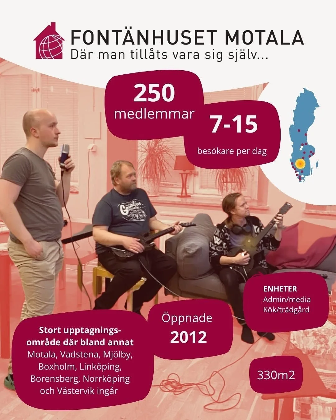 V&auml;lkomna till november m&aring;nads Font&auml;nhus @motalafontanhus! &Ouml;sterg&ouml;tlands hittills enda med rekordbra l&auml;ge precis intill centralstationen. Den h&auml;r m&aring;naden kommer ni att f&aring; tr&auml;ffa medlemmar och handle