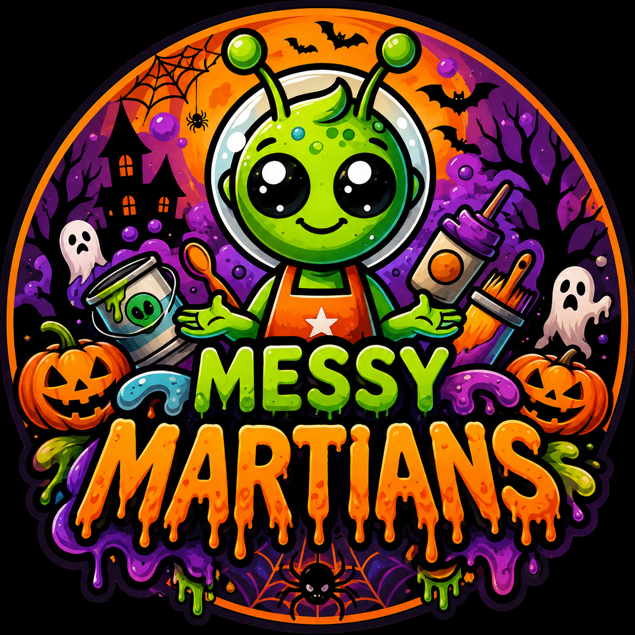 Messy Martians Halloween session SEN Saturday 31st October 11:30