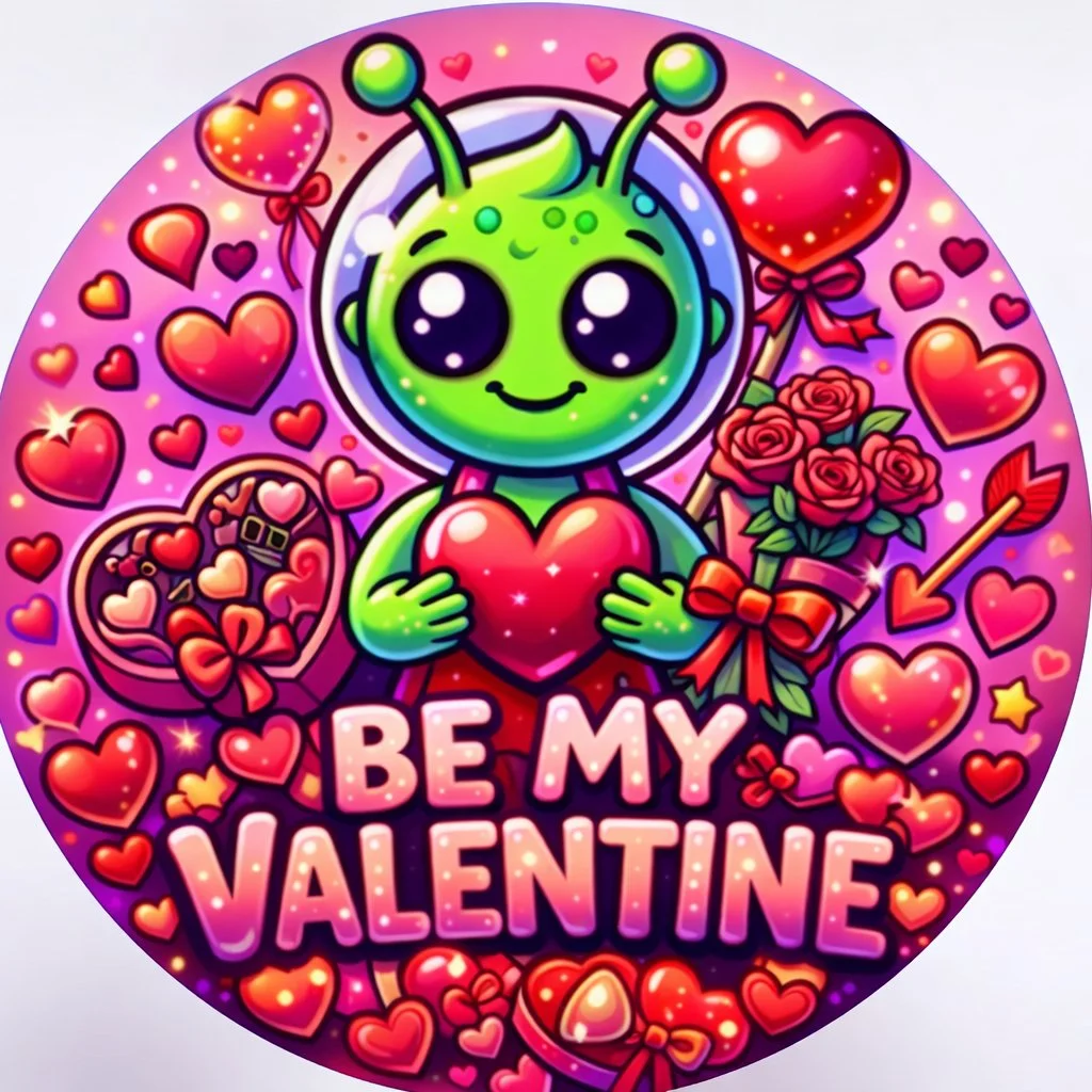 Messy Martians Valentines session Friday 13th February 11:00-12:00