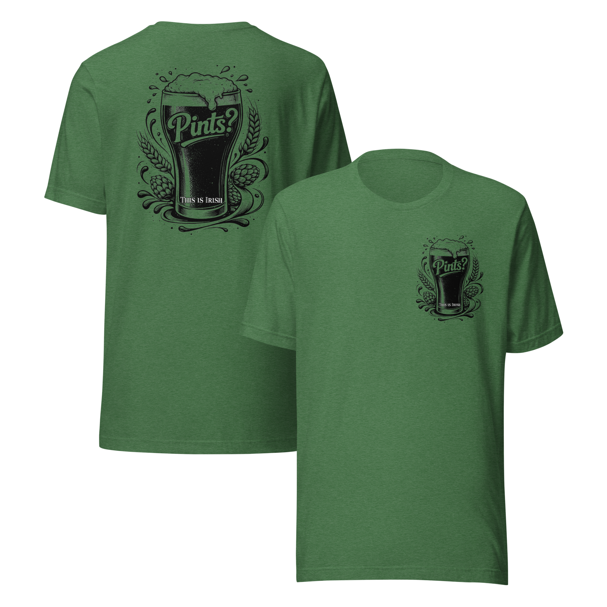 unisex-staple-t-shirt-heather-grass-green-front-and-back-69aaff3923c24.png