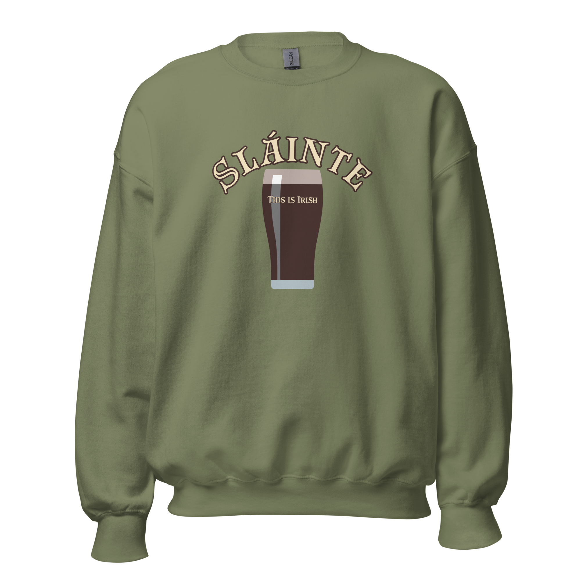 unisex-crew-neck-sweatshirt-military-green-front-69ab03831d8aa.png