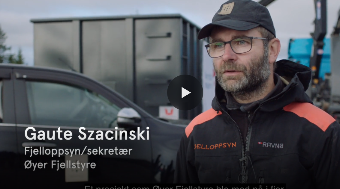 Øyerfjellet ryddes for plastvrak