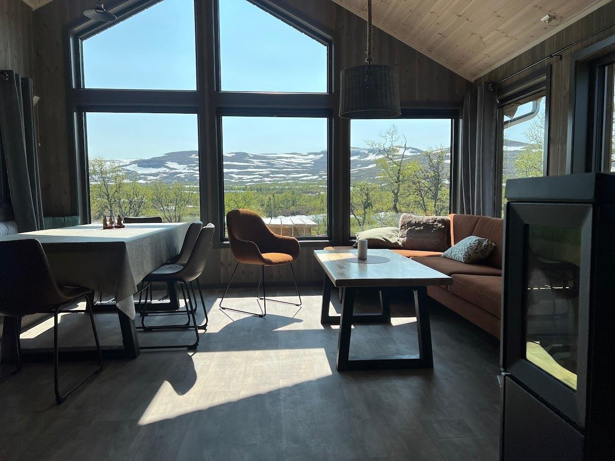 Ny flott fjellstyrehytte i unik natur