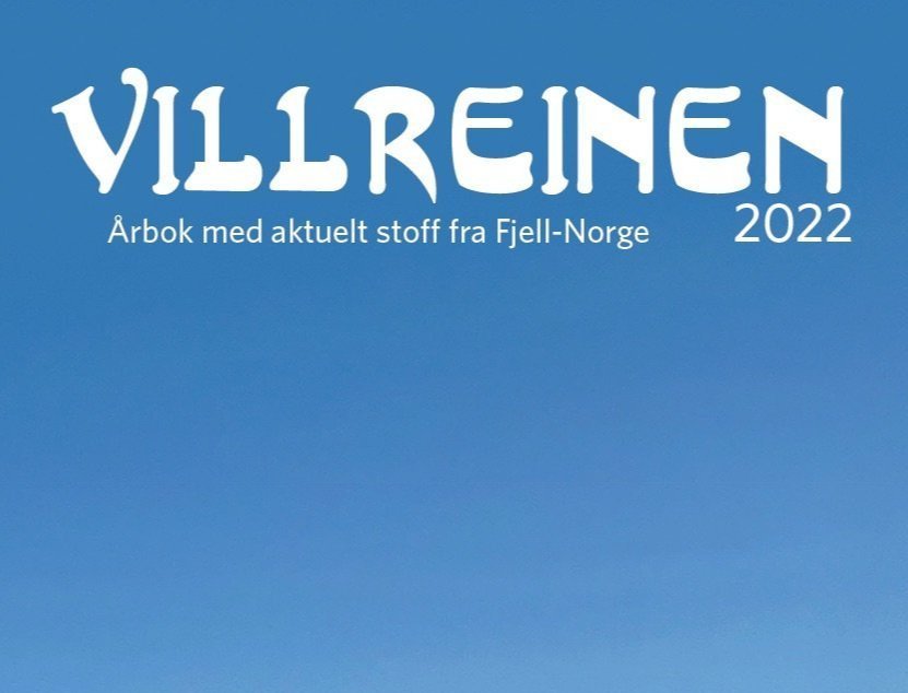 Villreinen 2022 er ute til salg