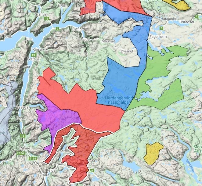 Nyansettelse hos Hardangervidda Fjelloppsyn