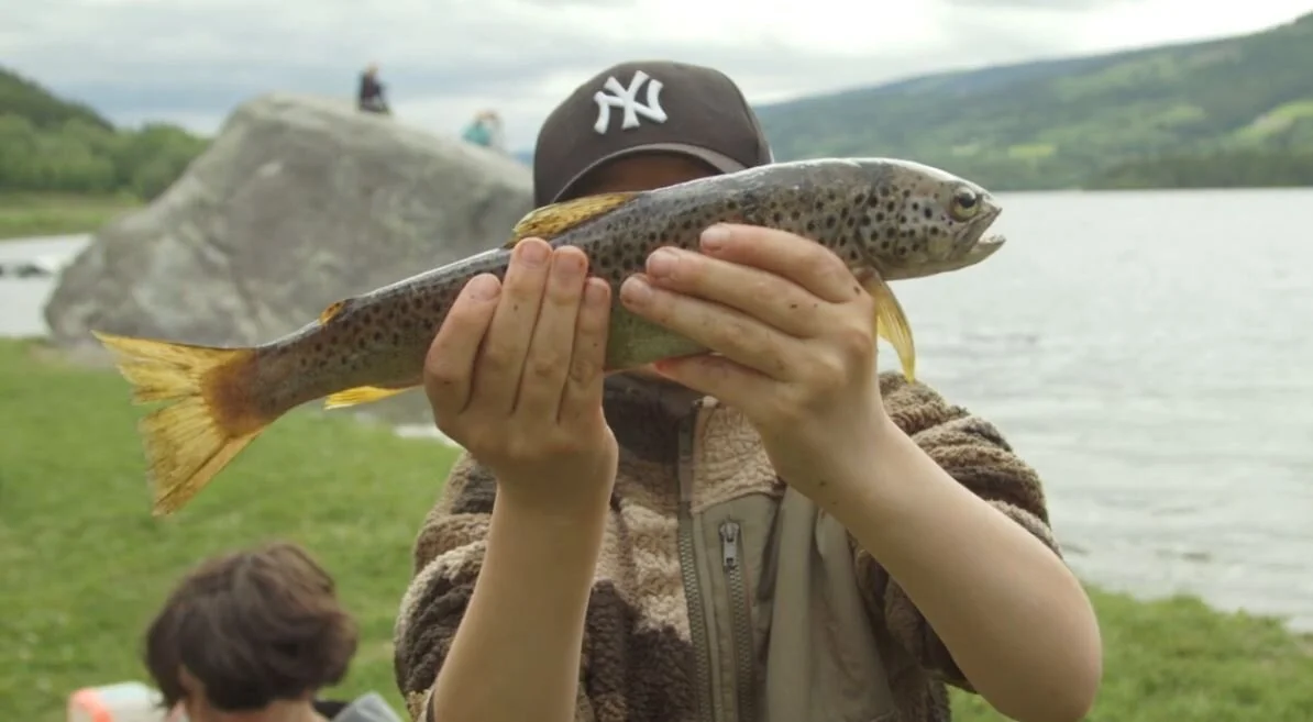 Vellykket fiskedag i Slidre