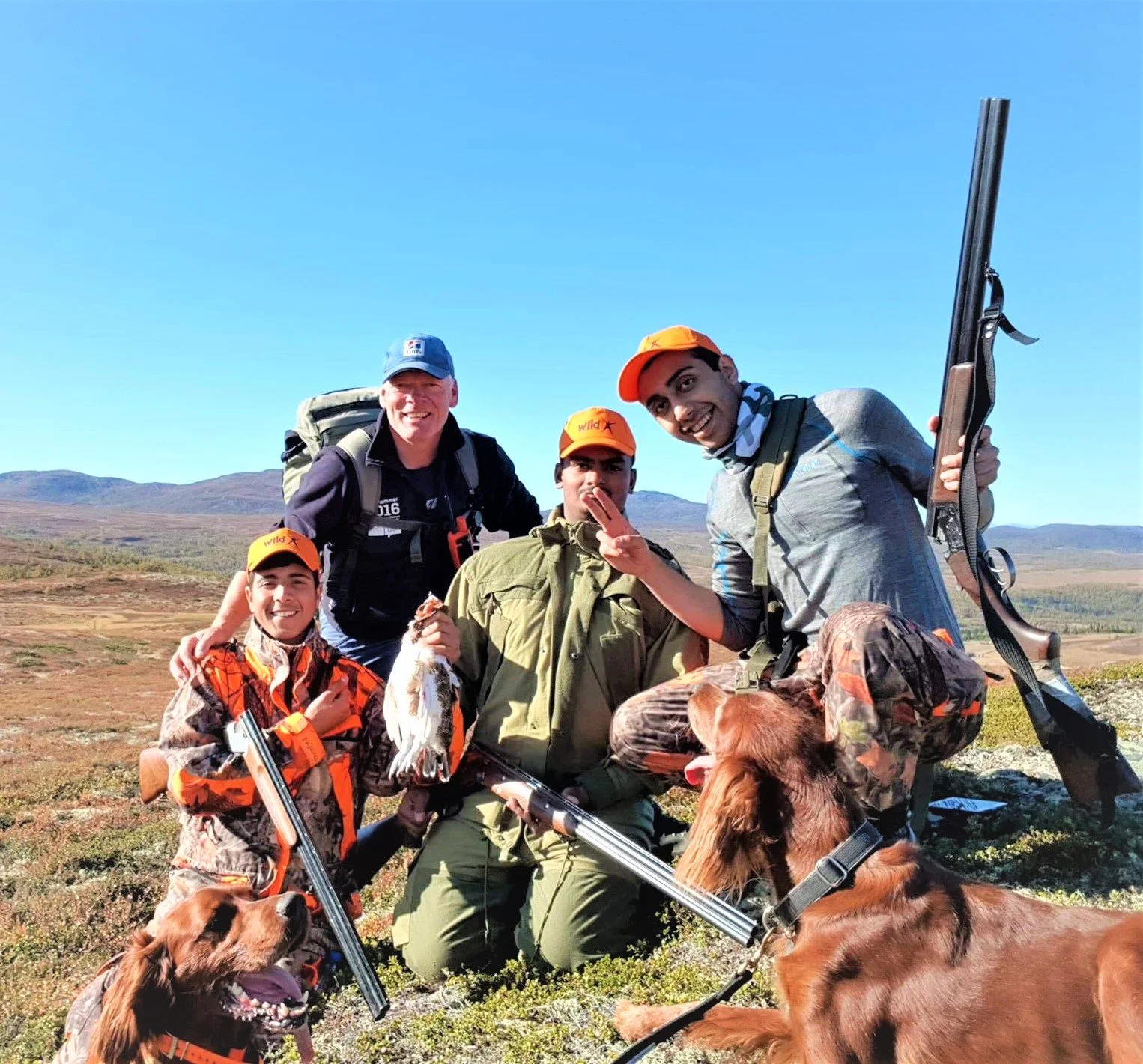 Nye jegere på besøk