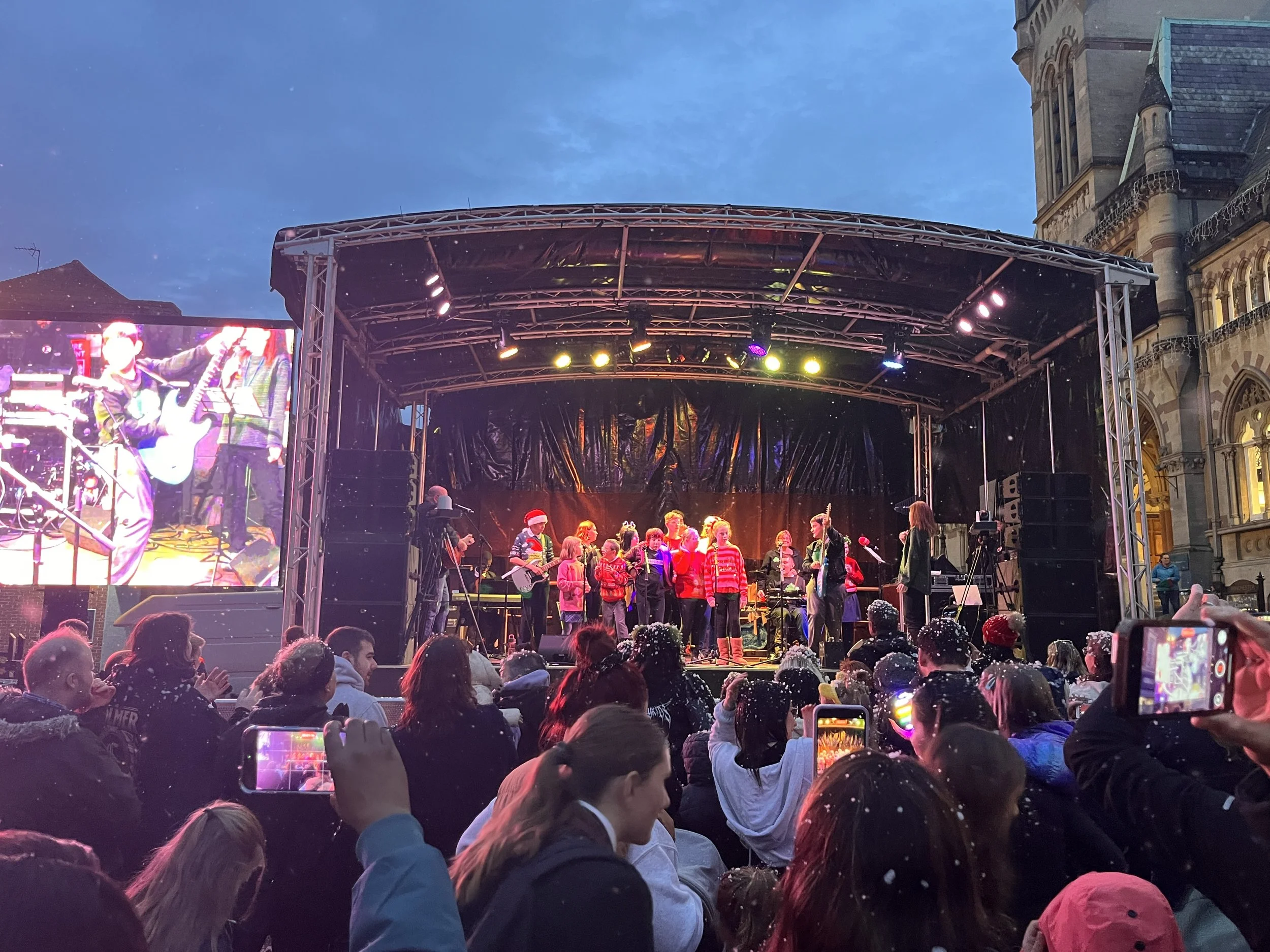 Rubik’s Cube performances - ‘All that I am’ event and Winchester Lights Switch on 