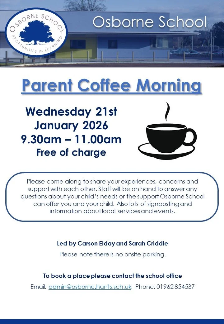 Parent and Carer Coffee Morning