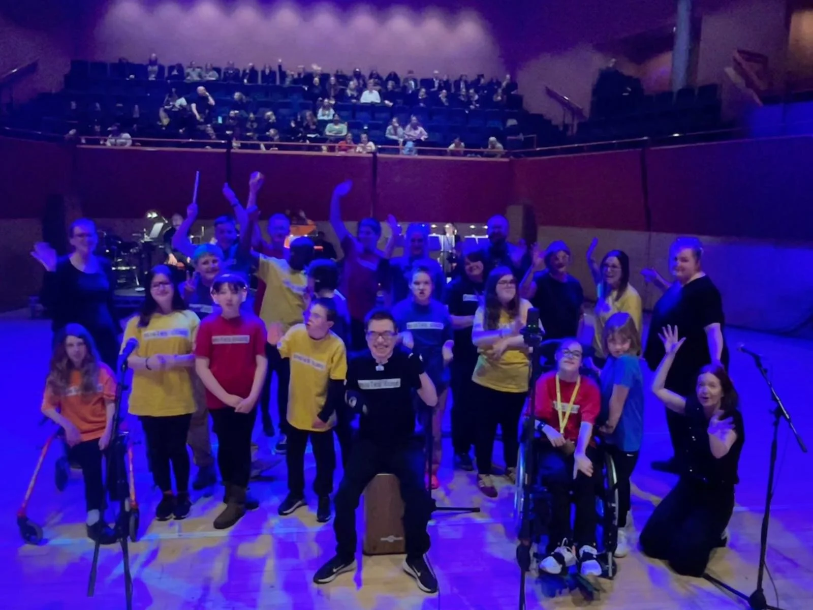 Rubik’s Cube perform at the Hampshire Music Service ‘Choir Spectacular’