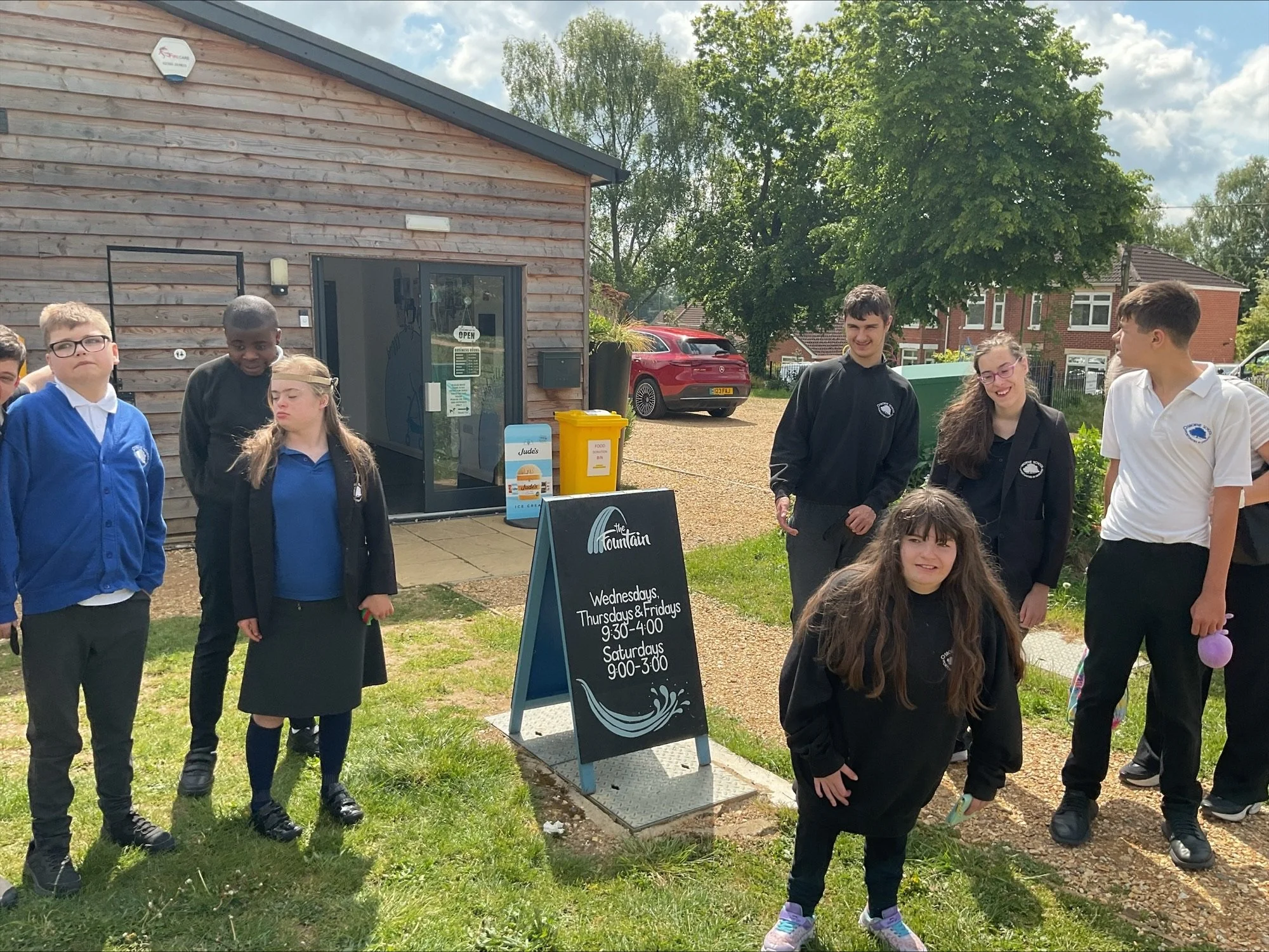 Visit to The Fountain Café – Class 10.1