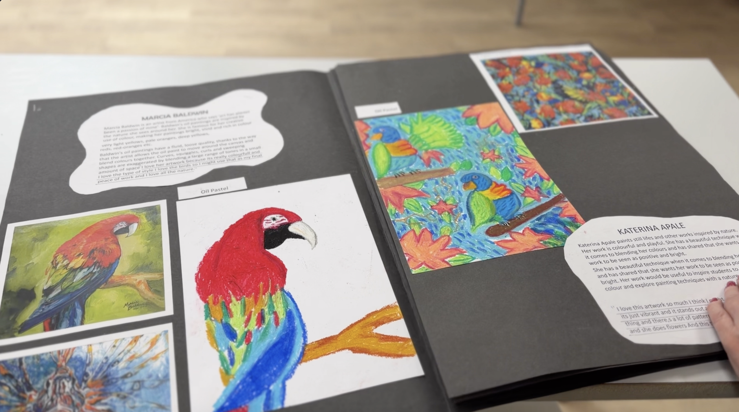 Art GCSE Display 2026