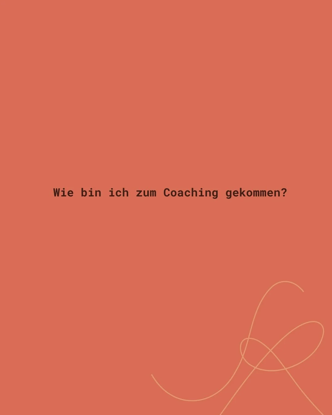 Weil mich nichts mehr erf&uuml;llt, als Menschen in ihrer Entwicklung zu begleiten. ✨