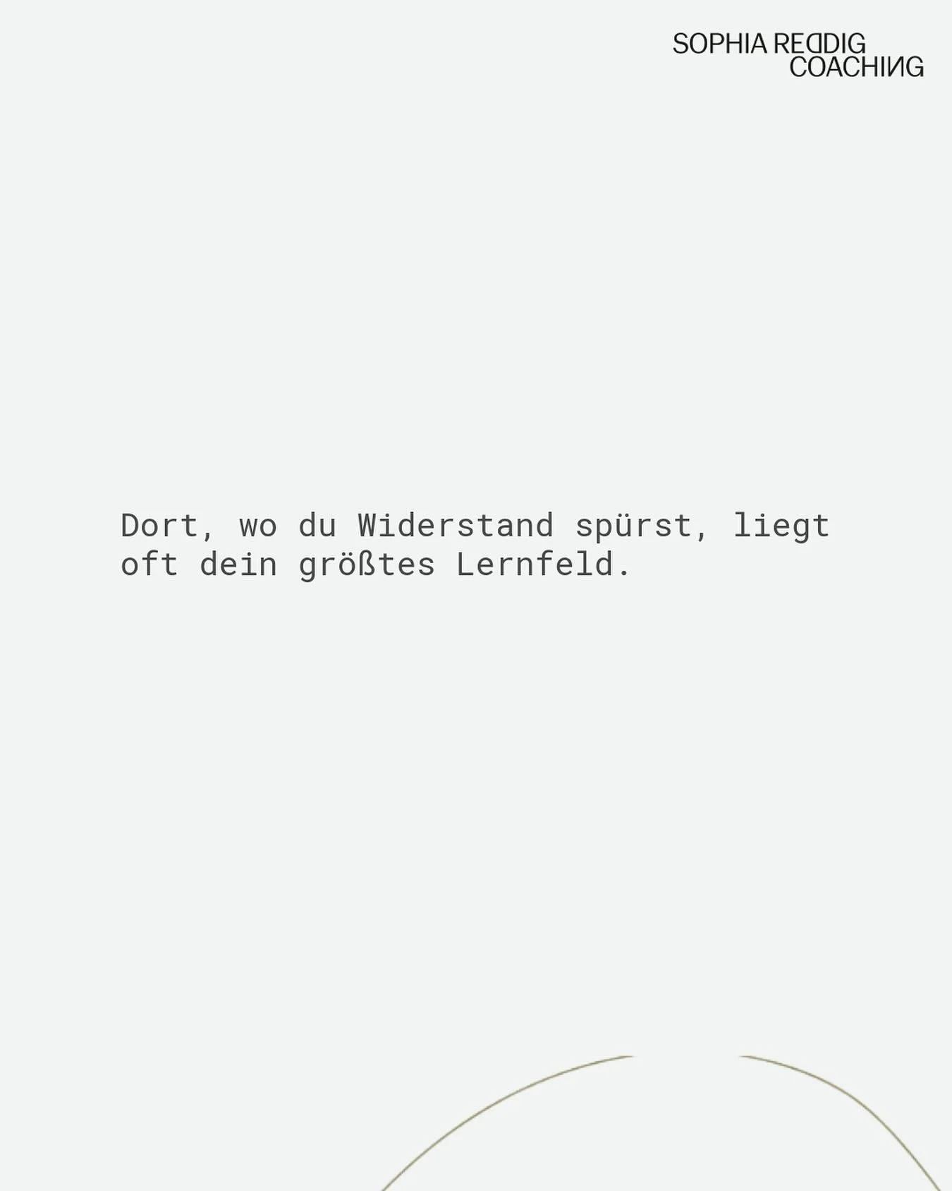 Wachstum entsteht selten in der Komfortzone.

Was w&auml;re, wenn genau das, was du vermeiden willst, dein n&auml;chster Entwicklungssprung ist?