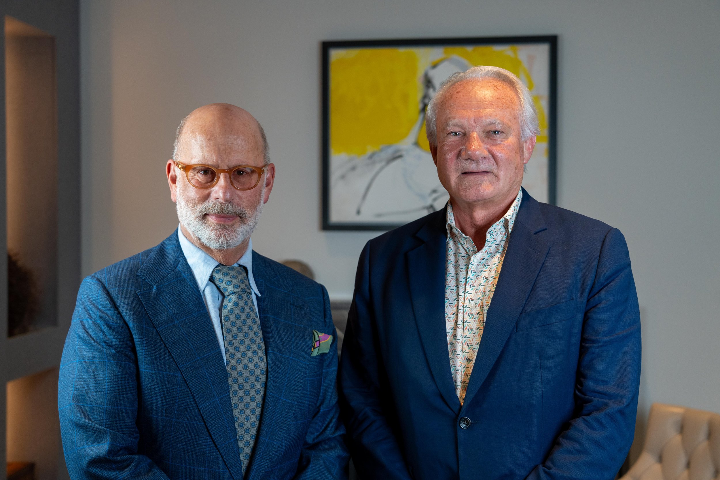 Ian Rosenblatt OBE, host of Winning podcast by Rosenblatt Law, with General Sir Gordon Messenger