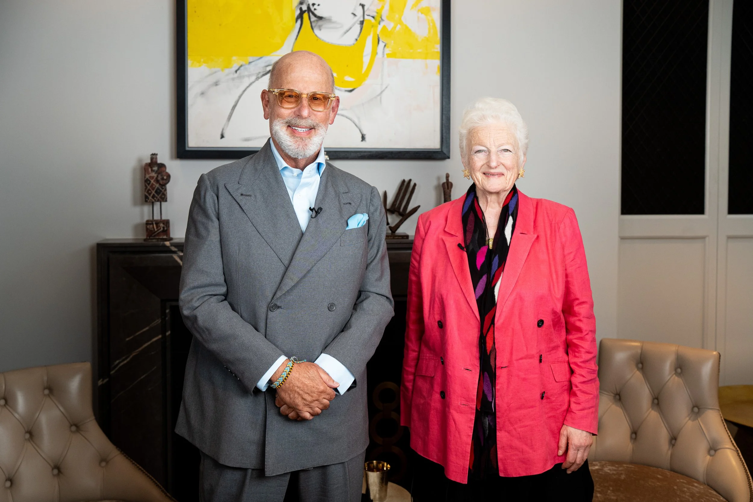 Ian Rosenblatt OBE, host of Winning podcast by Rosenblatt Law, with Baroness Rabbi Julia Neuberger