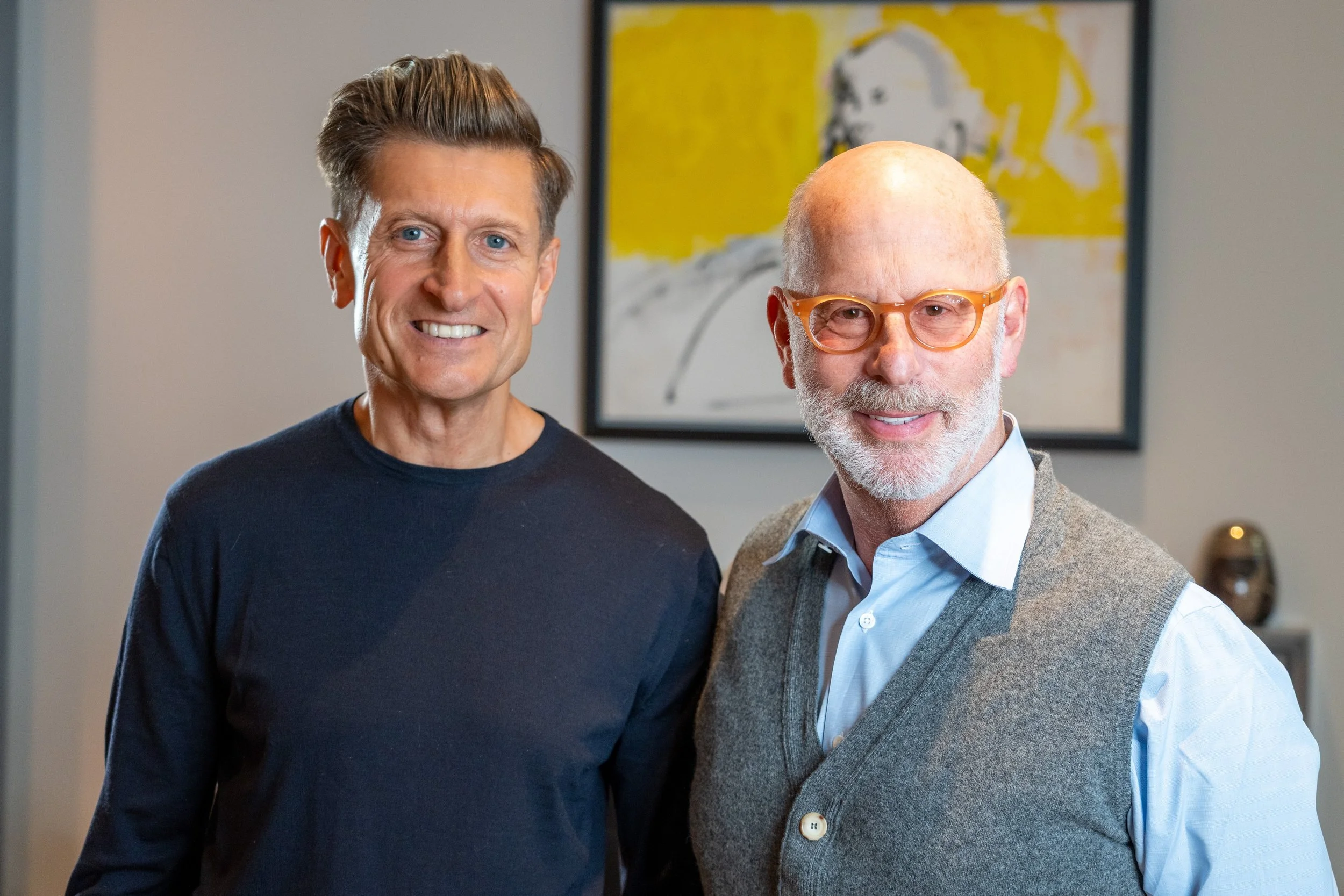 Ian Rosenblatt OBE, host of Winning podcast by Rosenblatt Law, with Steve Parish