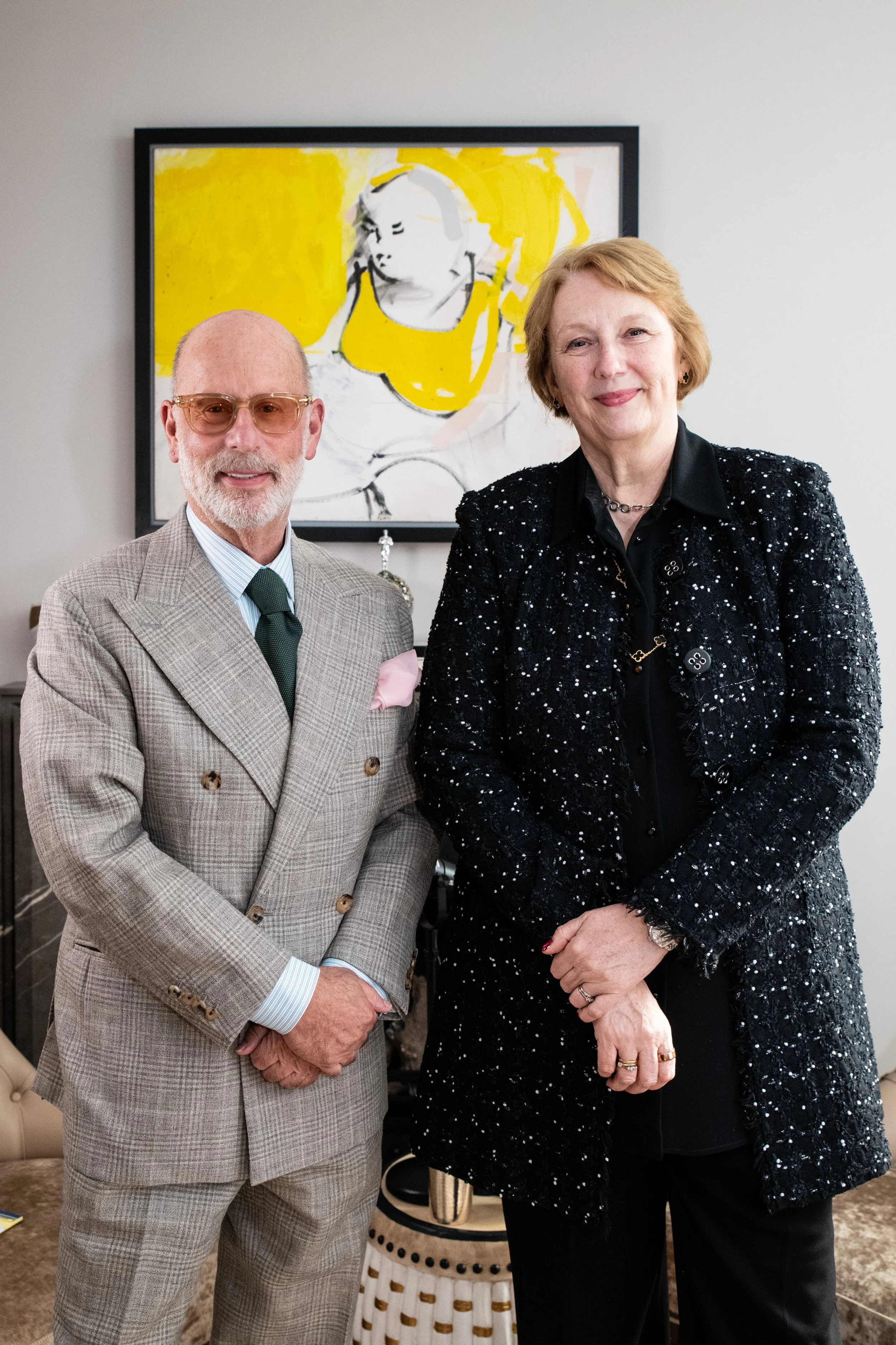 Ian Rosenblatt OBE, host of Winning podcast by Rosenblatt Law, with Dame Jayne-Anne Gadhia