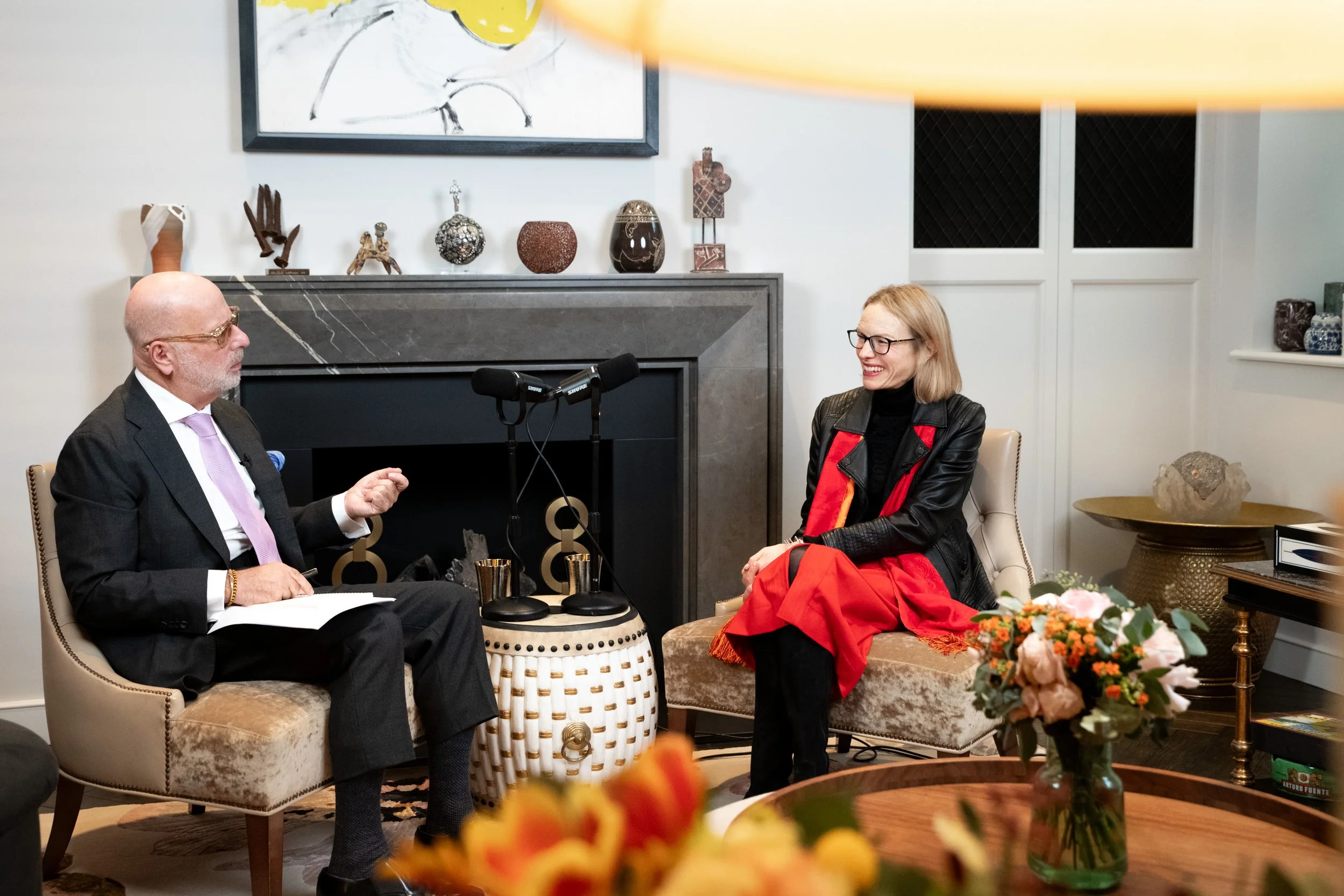 Ian Rosenblatt OBE, host of Winning podcast by Rosenblatt Law, with Sonya Branch