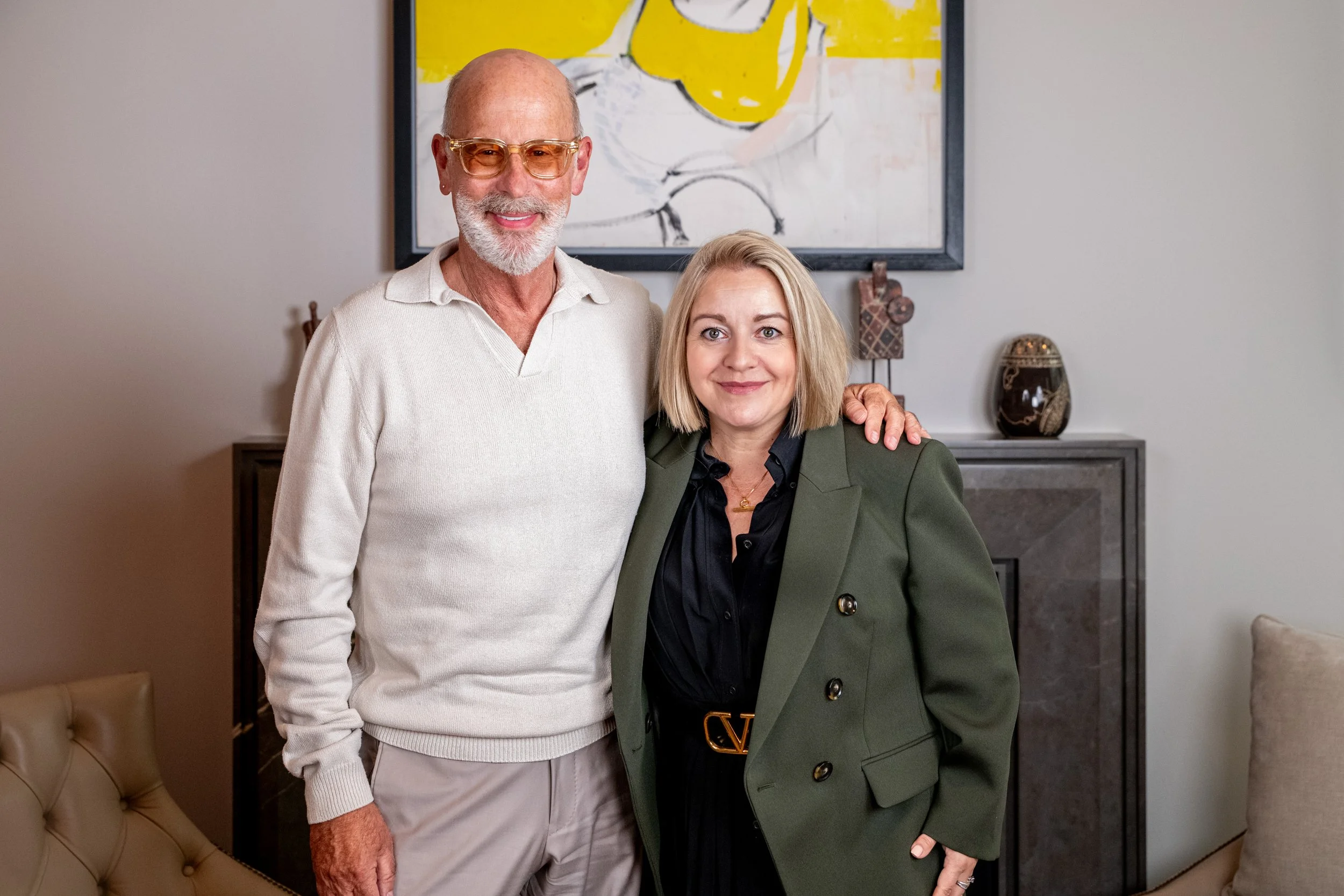 Ian Rosenblatt OBE, host of Winning podcast by Rosenblatt Law, with Lyndsey Simpson
