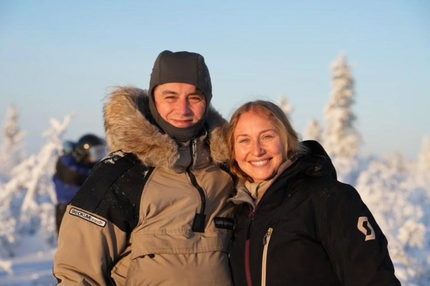 Been a fun winter working together at Muotka again, thanks to @cowvetrichard for the photo of @aarnberi and I.

#winterwonderland #winter #muotka #wilderness #getoutside #skookumbrand #snowmobiling #snowmobile #wild #explore #visitlapland #visitfinla