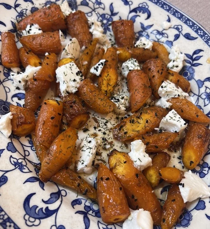Goats Curd and Leomon Honey Roasted Carrot.jpeg