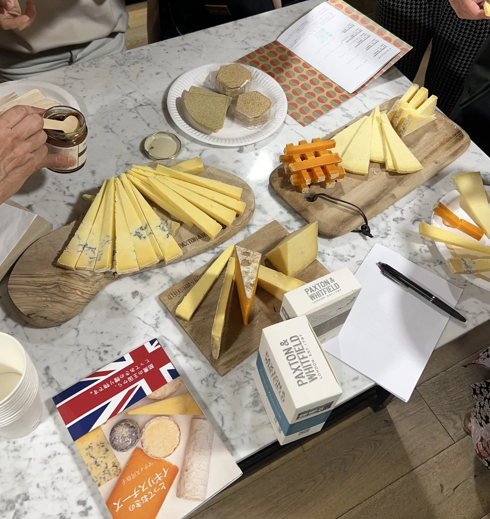 プライベートイギリスチーズテイスティング会 @London Finchley