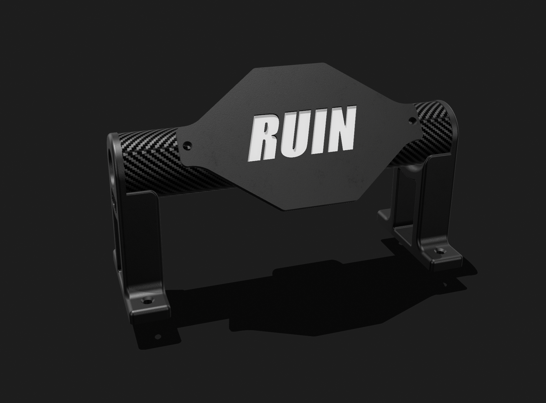 Carbon fiber ruin controller mount