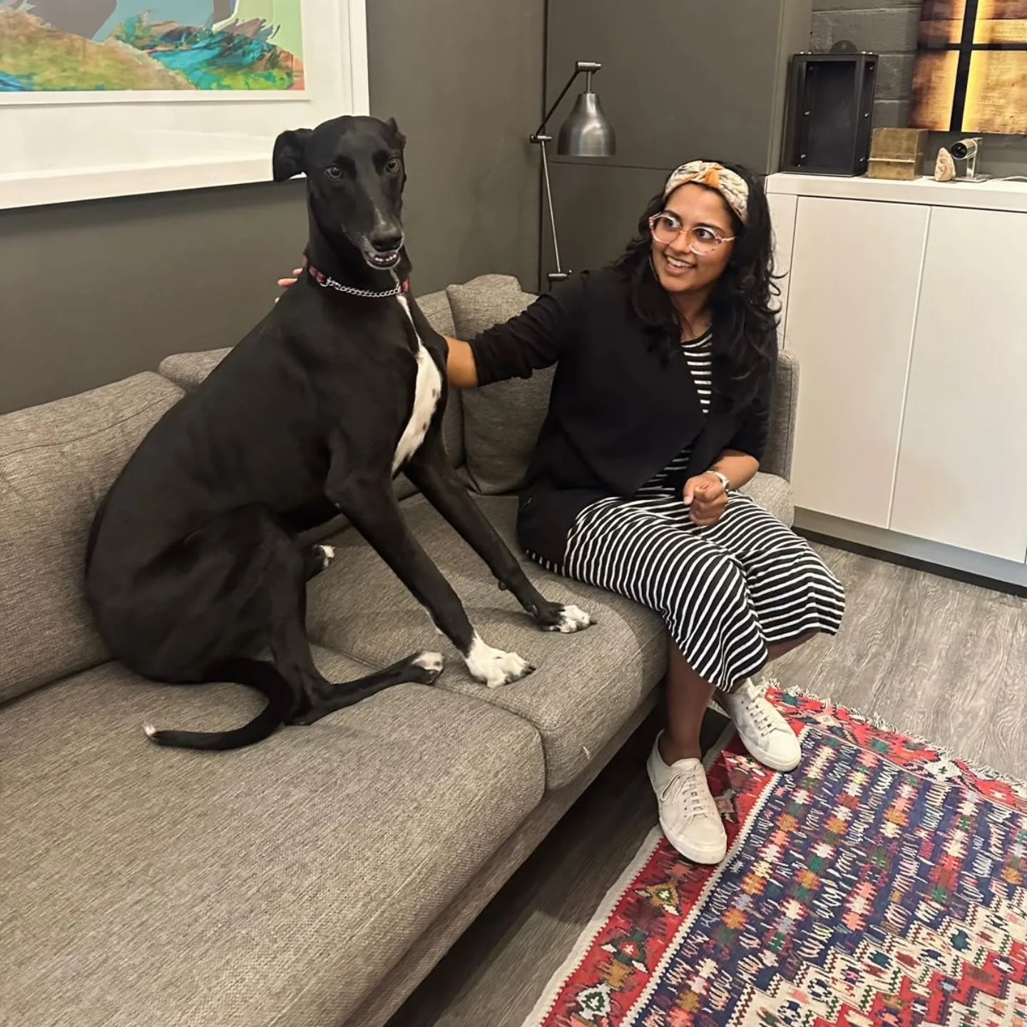 Today we sadly say a fond farewell to Thelishia and our adopted office mascot and support dog, Gally (Gallagher).
We wish Thelishia every success for her (and Gally's) future.