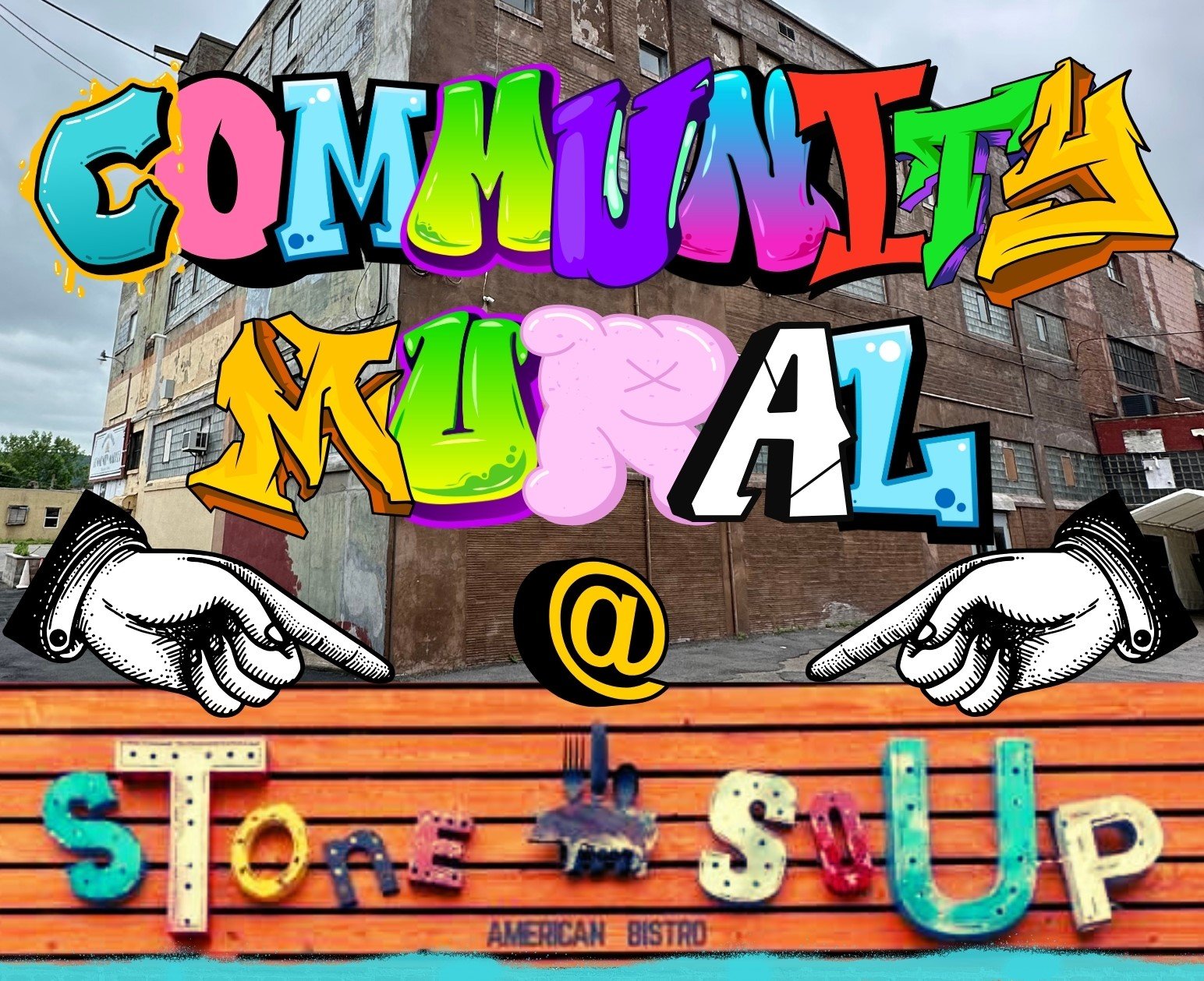 Community Mural + Mohawk Valley Gives Pledge Party!
